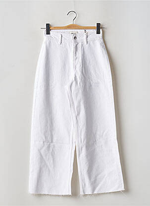 Blugi cu croială largă alb ONLY femeie