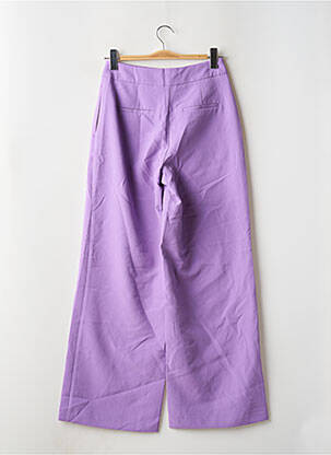Pantalon evazat violet VERO MODA femeie