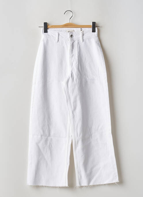 Blugi cu croială largă alb ONLY femeie