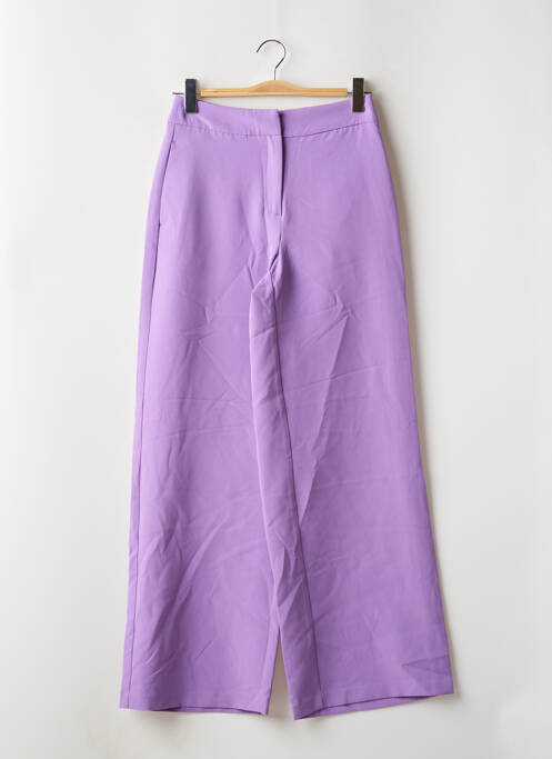 Pantalon evazat violet VERO MODA femeie