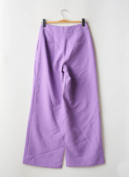 Pantalon evazat violet VERO MODA femeie