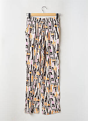 Pantalon evazat alb VERO MODA femeie