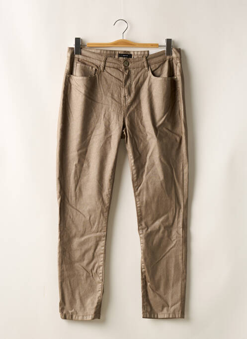 Blugi cu croială slim auriu OPUS femeie