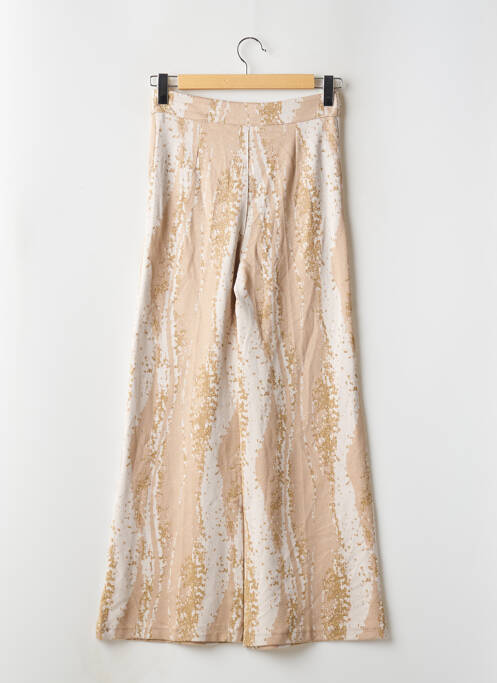 Pantalon evazat bej AMELIE & AMELIE femeie