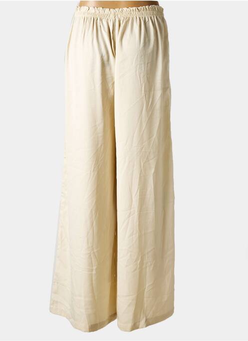 Pantalon evazat bej MILLENIUM femeie