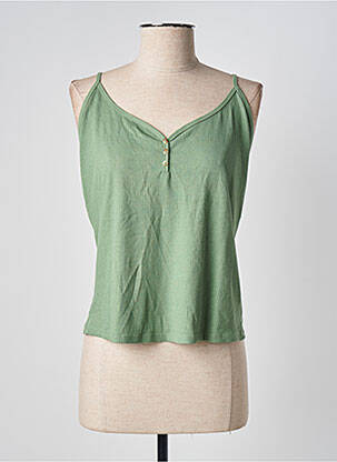 Top scurt verde HAILYS femeie