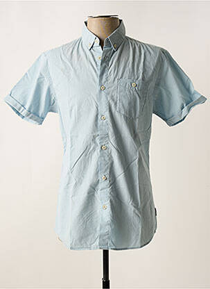 Cămașă cu mâneci scurte albastru JACK & JONES bărbat