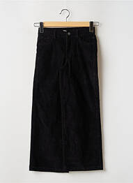 Pantalon drept negru ONLY fată