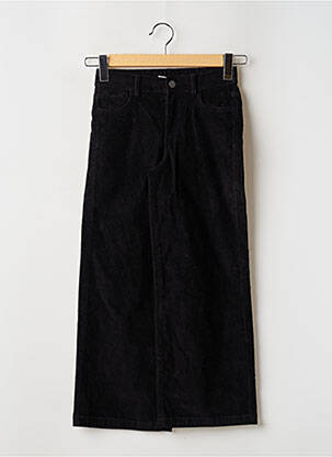 Pantalon drept negru ONLY fată