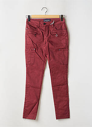 Pantalon cargo roșu STREET ONE femeie