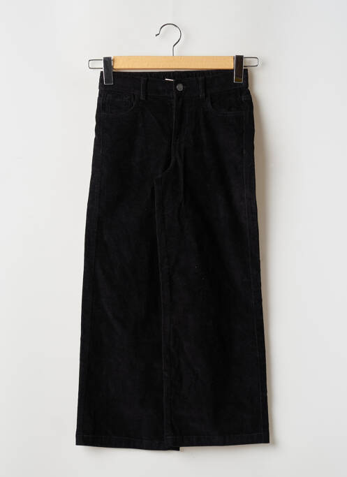 Pantalon drept negru ONLY fată