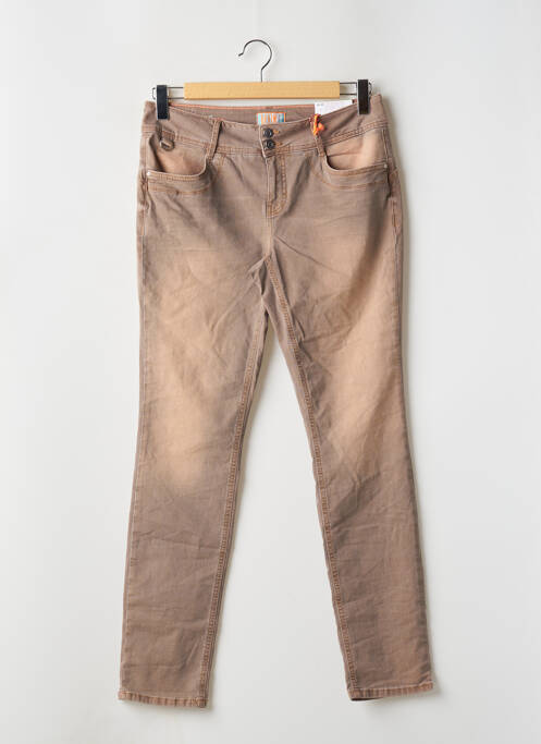 Blugi cu croială dreaptă maro STREET ONE femeie