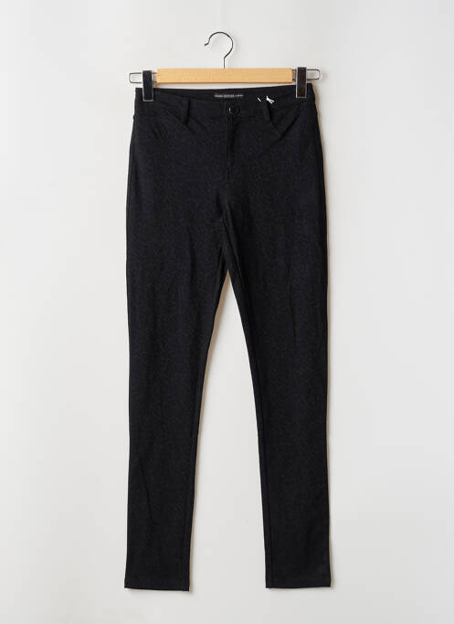 Pantalon slim negru GUESS fată