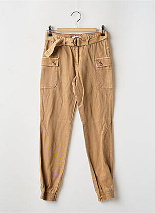 Pantalon cargo maro GARCIA fată