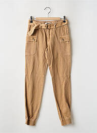 Pantalon cargo maro GARCIA fată