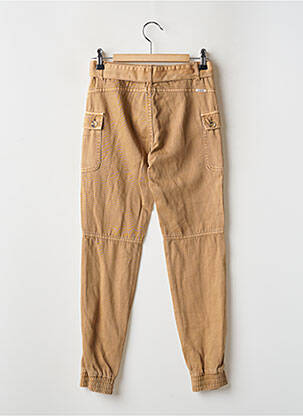 Pantalon cargo maro GARCIA fată