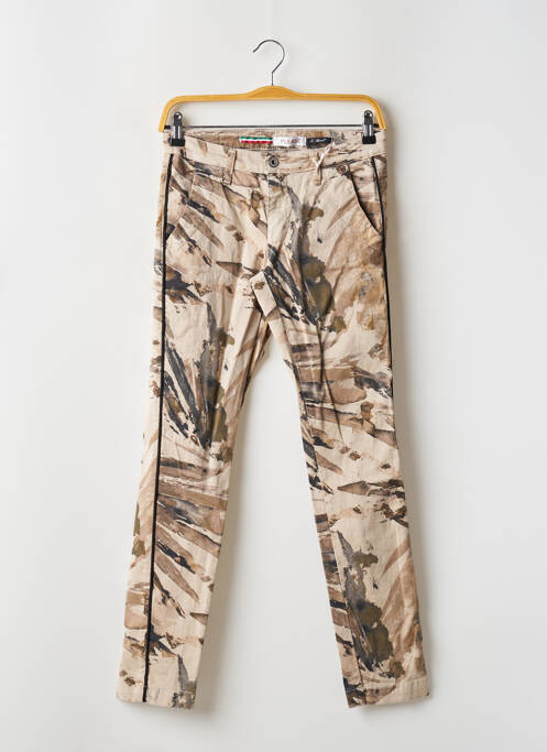 Blugi cu croială slim bej PLEASE femeie