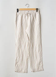 Pantalon evazat alb TOM TAILOR femme
