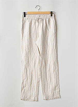 Pantalon evazat alb TOM TAILOR femeie