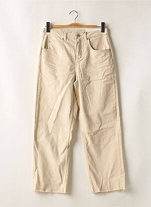 Blugi cu croială dreaptă alb OPUS femeie