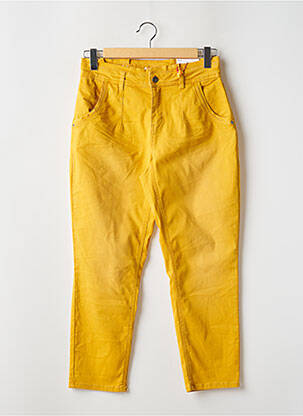 Blugi cu croială slim galben STREET ONE femeie