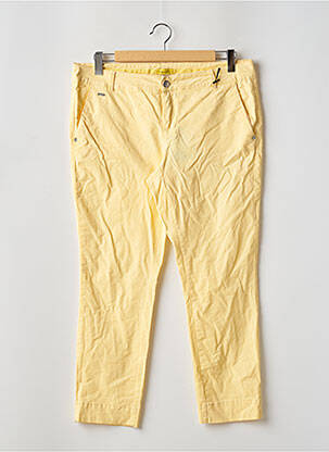 Pantalon chino galben STREET ONE femeie