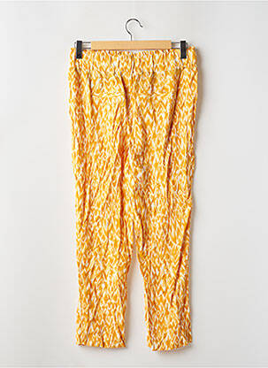 Pantalon evazat galben STREET ONE femeie