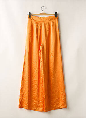 Pantalon evazat portocalie AMELIE & AMELIE femeie
