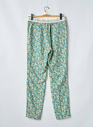 Pantalon evazat verde LE TEMPS DES CERISES femeie