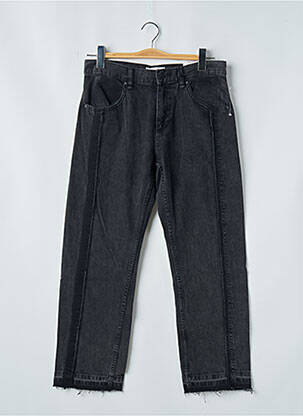 Blugi cu croială dreaptă negru MANGO femeie