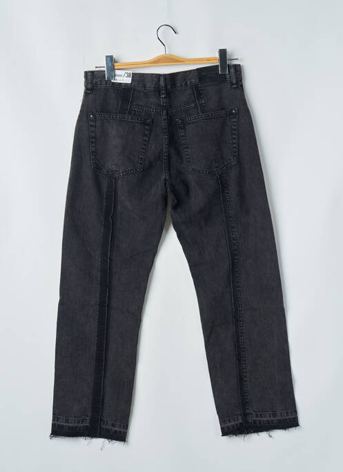 Blugi cu croială dreaptă negru MANGO femeie