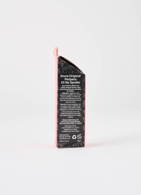 Machiaj pentru buze roz PERIPERA femme