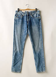Blugi cu croială dreaptă albastru PEPE JEANS femeie