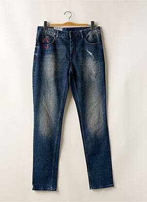 Blugi cu croială slim albastru NO EXCESS bărbat