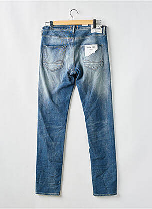 Blugi cu croială slim albastru JACK & JONES bărbat