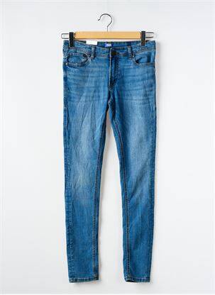 Blugi skinny albastru JACK & JONES bărbat