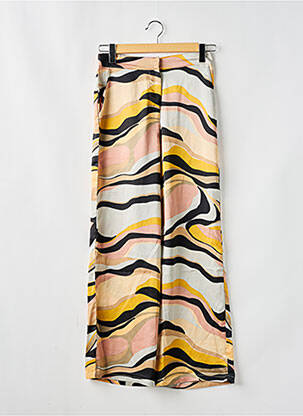 Pantalon evazat maro VILA femeie