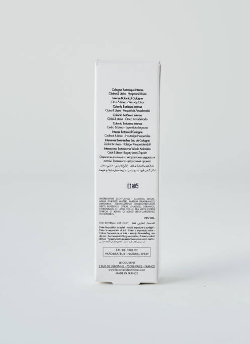 Apă de colonie multicolor LE COUVENT unisex