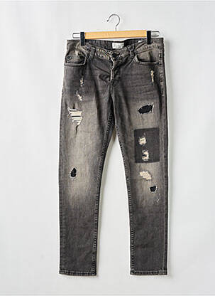 Blugi cu croială slim gri ONLY&SONS bărbat