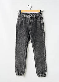 Blugi boyfriend negru GUESS fille