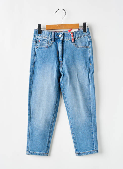 Blugi cu croială slim albastru S.OLIVER fată