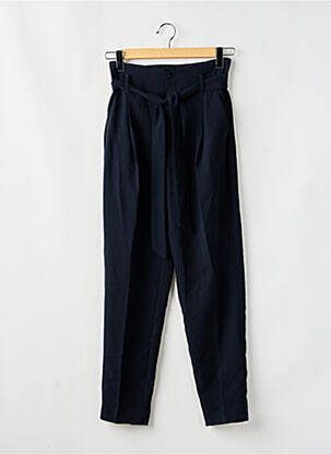 Pantalon slim albastru MANGO femeie