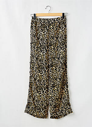 Pantalon evazat bej ONLY femeie