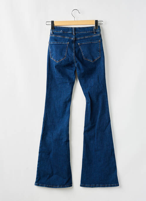 Blugi cu croială evazată albastru MANGO femeie