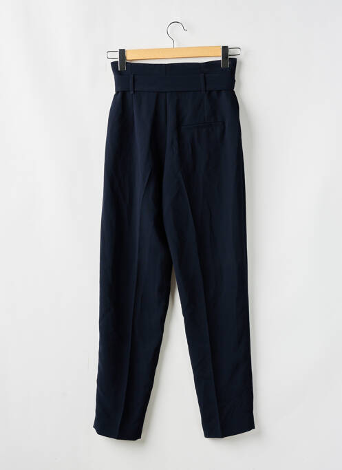 Pantalon slim albastru MANGO femeie