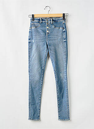 Blugi skinny albastru GUESS fată