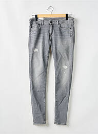 Blugi skinny gri PEPE femeie