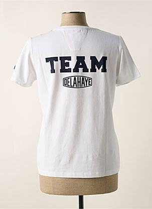 Tricou alb DELAHAYE femeie