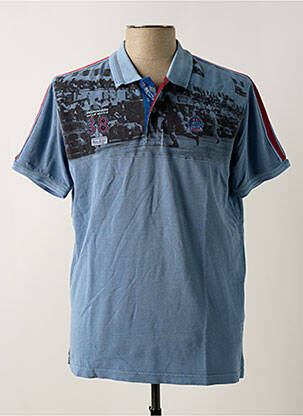 Polo albastru petrol DELAHAYE bărbat