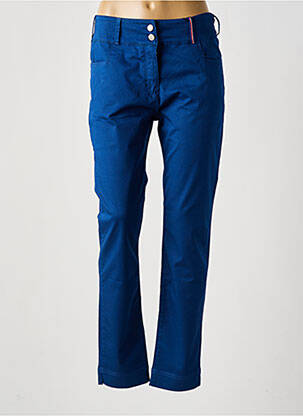 Pantalon slim albastru electric DELAHAYE femeie